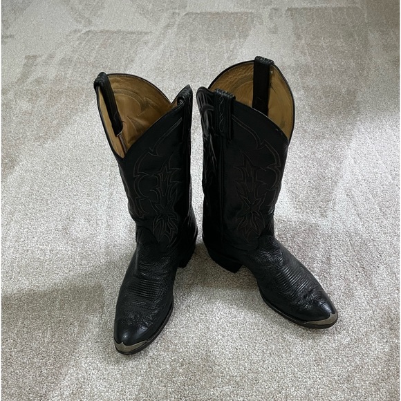 Tony Lama Black Stallion Cowboy/Western Boots. Men’s Size 9.5 - Picture 7 of 16